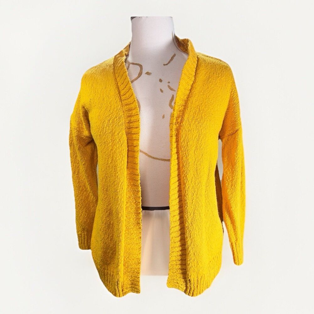 Marled Cardigan Size L Women's Marigold Cottagecore Prairie Girl Kintted Set